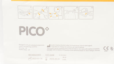 Smith&Nephew 66022003 PICO 7 Negative Pressure System 3.9inch x 11.8inch (x)